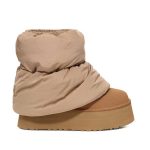 Classic Mini Dipper Puffer Boot Amphora Chestnut