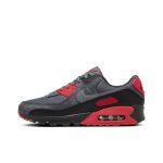 Air Max 90 Iron Grey Fire Red